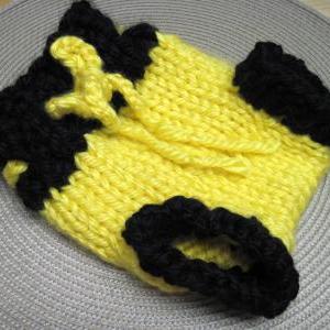 Bumble Bee Hat And Diaper Cover Patterns For..