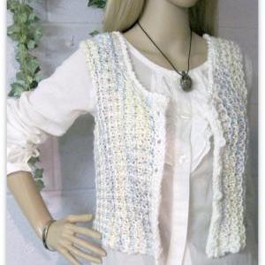 Bamboo Lightweight Vest Teen To Adult Knitting..